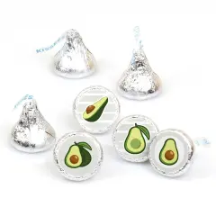 Big Dot of Happiness Hello Avocado - Fiesta Party Round Candy Sticker Favors - Labels Fits Chocolate Candy (1 sheet of 108)