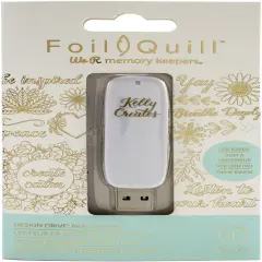 We R Foil Quill USB Artwork Drive-Kelly Creates