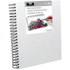 Royal Langnickel essentials(TM) Canvas Cover Sketchbook-8.3"X11.7"