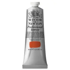 Winsor & Newton Professional Acrylics - Burnt Orange, 60 ml tube