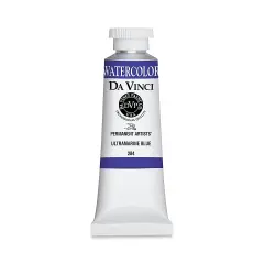 Da Vinci Artists' Permanent Watercolor - Ultramarine Blue, 37 ml tube
