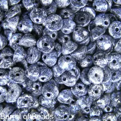 Konos Par Puca&reg;, Czech glass bead, Tweedy Blue, 10 grams