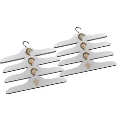 The Queen's Treasures Set of 8 Wooden 18 Inch Doll Clothes Hangers