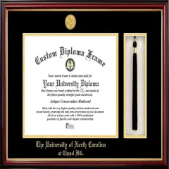 University of North Carolina, Chapel Hill 14w x 11.5h Tassel Box and Diploma Frame