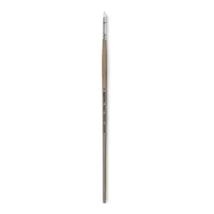 Escoda Perla Toray White Synthetic Brush - Filbert, Long Handle, Size 4
