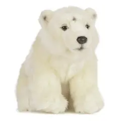 Small Polar Bear by LIVING NATURE - 12"