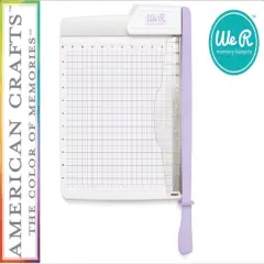 We R Memory Keepers Large Guillotine Cutter and Trimmer 12"x12" 60000666 Lilac