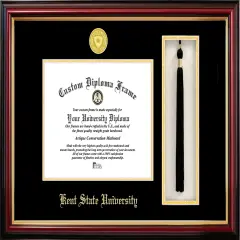 Kent State University 9w x 7h Tassel Box and Diploma Frame