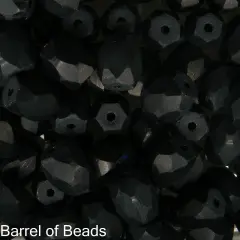 Baros Par Puca&reg;, Czech glass bead, Jet Matte, 10 grams