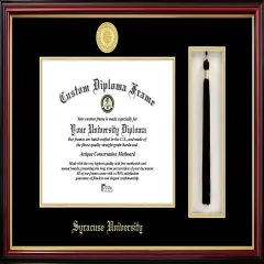 Syracuse University 11w x 8.5h Tassel Box and Diploma Frame