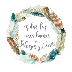 Salvajes Libres Poster Print by Carol Robinson - Item # VARPDX19031