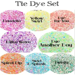 Glitter Tie Dye Set by Glitter Heart Co.&trade;