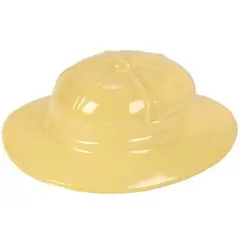 New Plastic Costume Jungle Safari Yellow Tan Party Hat