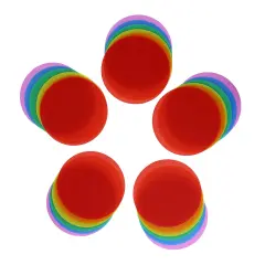 Get Out! Circle Marker Sitting Dots 5&rdquo; Circle Markers for Classroom, 30-Pack