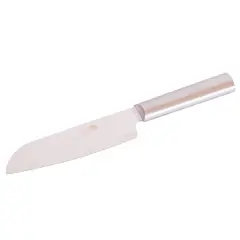 Rada Cutlery Cook's Utility Knife for Smooth, Even Cutting, 4.75 inch Stainless Steel Blade, with Solid Aluminum Handle