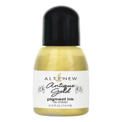 Antique Gold Pigment Ink Reinker