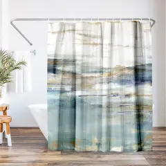 Americanflat 71" x 74" Shower Curtain, Upon a Clear II by PI Creative Art