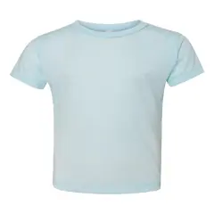 BELLA + CANVAS&reg; Toddler Triblend Tee Crewneck Short Sleeve T-Shirt Ice blue triblend