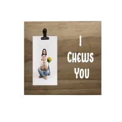 Decorative Wood Clip Pet Photo Frames