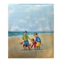 Betsy Drake Buried Treasure Throw Multicolor