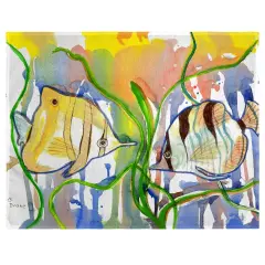 Betsy Drake Angel Fish Place Mat Set of 4