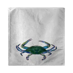 Betsy Drake Male Blue Crab Kitchen Towel