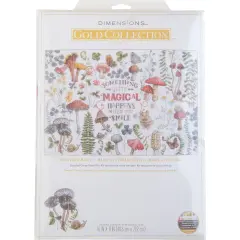 Dimensions Counted Cross Stitch Kit 16" Long-Woodland Magic Stocking
