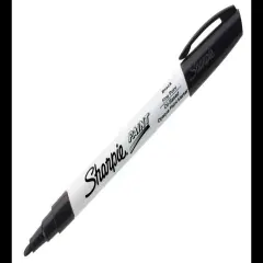 Oil-Based Paint Marker, Fine Point, Choose from 15 Different Colors Black