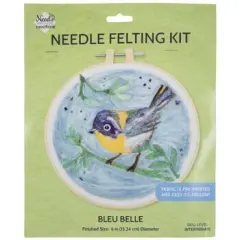 Fabric Editions Needle Felting Kit 6" Round