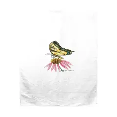 Betsy Drake Tiger Swallowtail Butterfly Beach Towel Multicolor