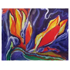 Betsy Drake Purple Paradise Place Mat Set of 4