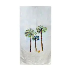 Betsy Drake Three Palms Beach Towel Multicolor