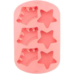 Silicone Soap Mold - Star and Crown