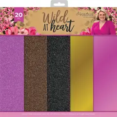Sara Signature Luxury Glitter & Mirror Card Pack-Wild At Heart