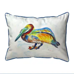 Betsy Drake Gertrude Pelican Extra Large 20 X 24 Indoor / Outdoor Pillow