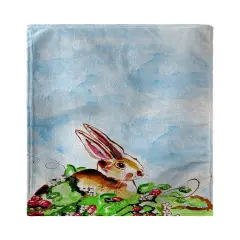 Betsy Drake Jack Rabbit - Right Beach Towel