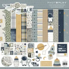 PhotoPlay Collection Pack 12"X12"-To The Moon And Back