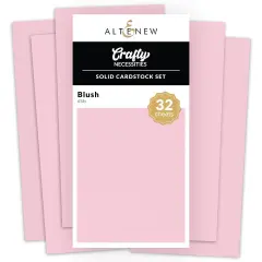 Solid Cardstock Set - Blush (32 sheets/set)