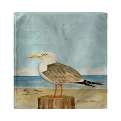 Betsy Drake Seagulls Beach Towel