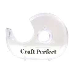 Craft Perfect Low Tack Tape Dispenser-Clear