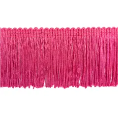 5 yards of 2" Stretch Chainette Fringe Trim | 5 yard cut Hot Pink