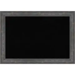 Angled Wood Framed Corkboard, Black Cork Metallic Rainbow