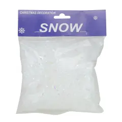 Northlight Artificial Iridescent Snow Christmas Decoration 1.75qts White