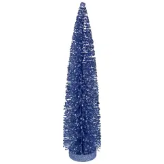 Northlight Glitter Sisal Christmas Tree Decoration - 12" - Blue