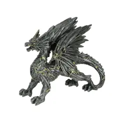 Dragon of Blades Decorative Fantasy Statue Home Decor Figurine Sword Sculpture
