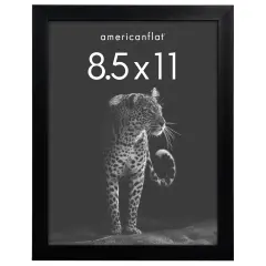 Americanflat Gallery-Style Picture Frame - Ideal Frame for Gallery Wall Display - Showcase Artwork, Prints, and Photos - Shatter Resistant Glass - Hanging Hardware with Drywall Anchor