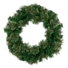Northlight Oregon Cashmere Pine Artificial Christmas Wreath - 24" - Unlit Green