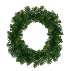 Northlight Buffalo Fir Artificial Christmas Wreath - 16"- Unlit Green