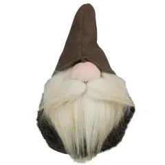 Northlight Bulbous Nose Santa Gnome Christmas Decoration - 8" - Brown