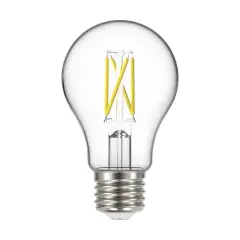 Satco 6.5w A19 LED Dusk to Dawn w/ PhotoCell 2700K Medium base 120v - 60w-equiv Warm White